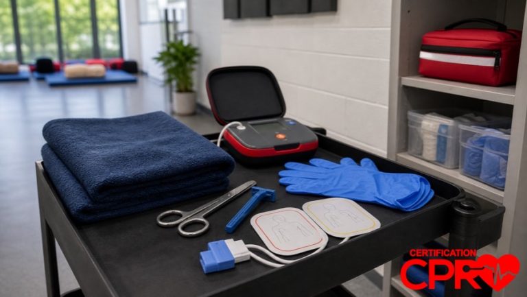 AED training supplies for special situations in CPR classes in Nashville.
