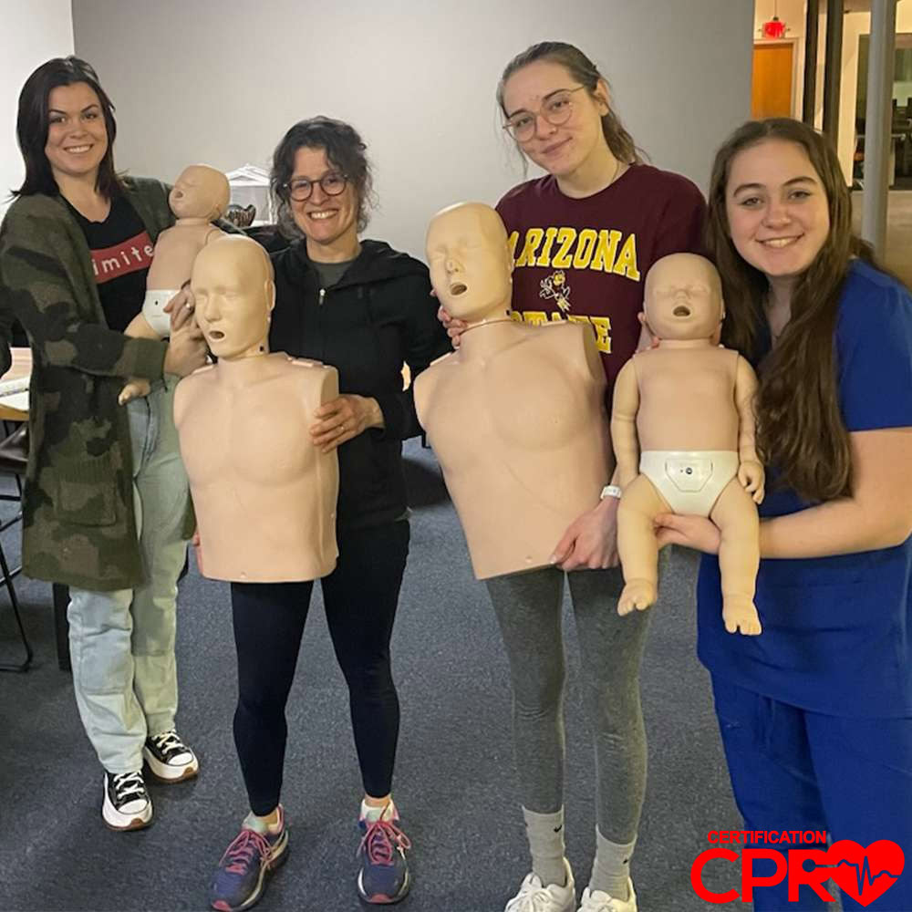 CPR certification training with mannequins in Nashville, Tennessee. Learn life-saving skills in a hands-.